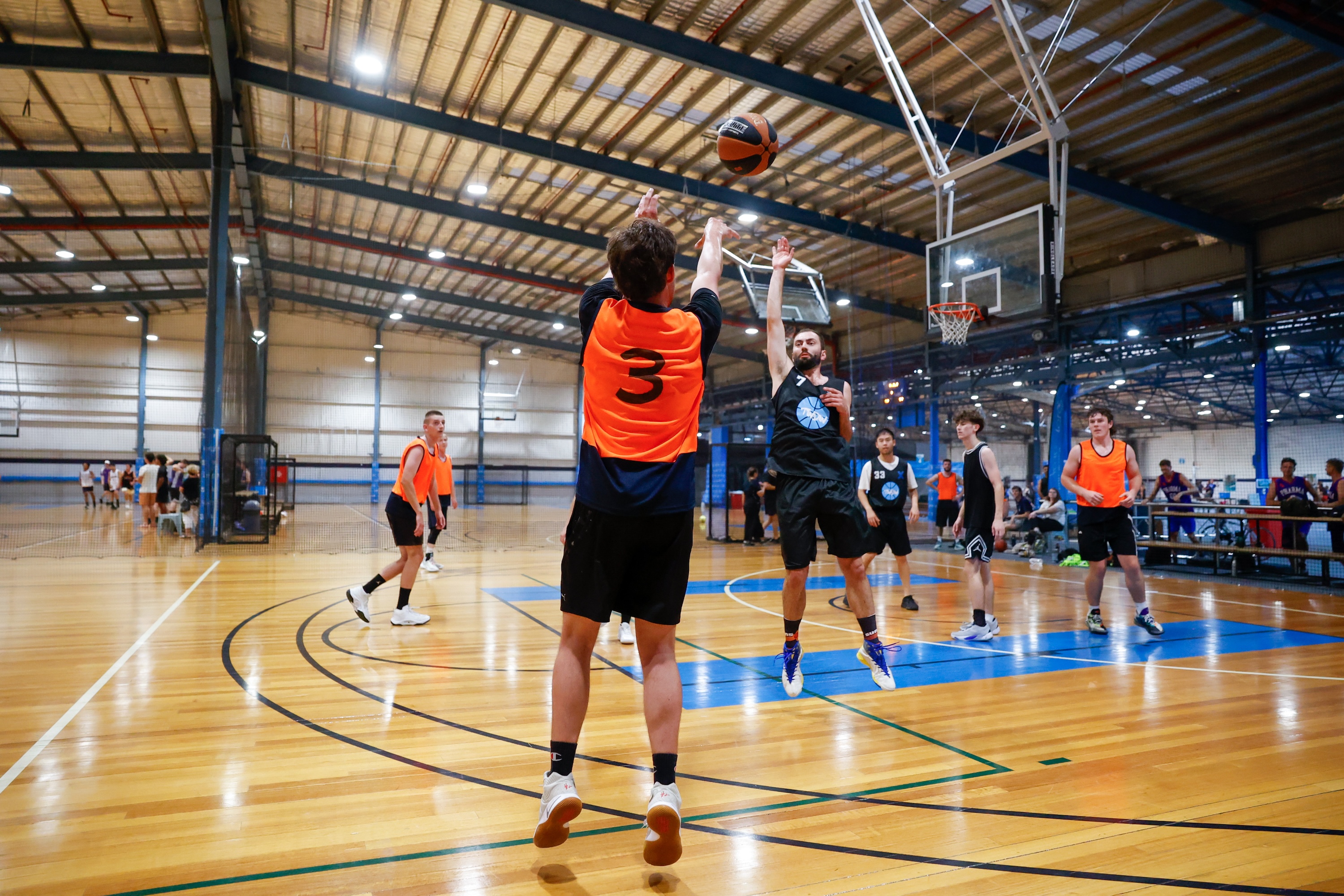 Basketball court at Cook and Phillip Park