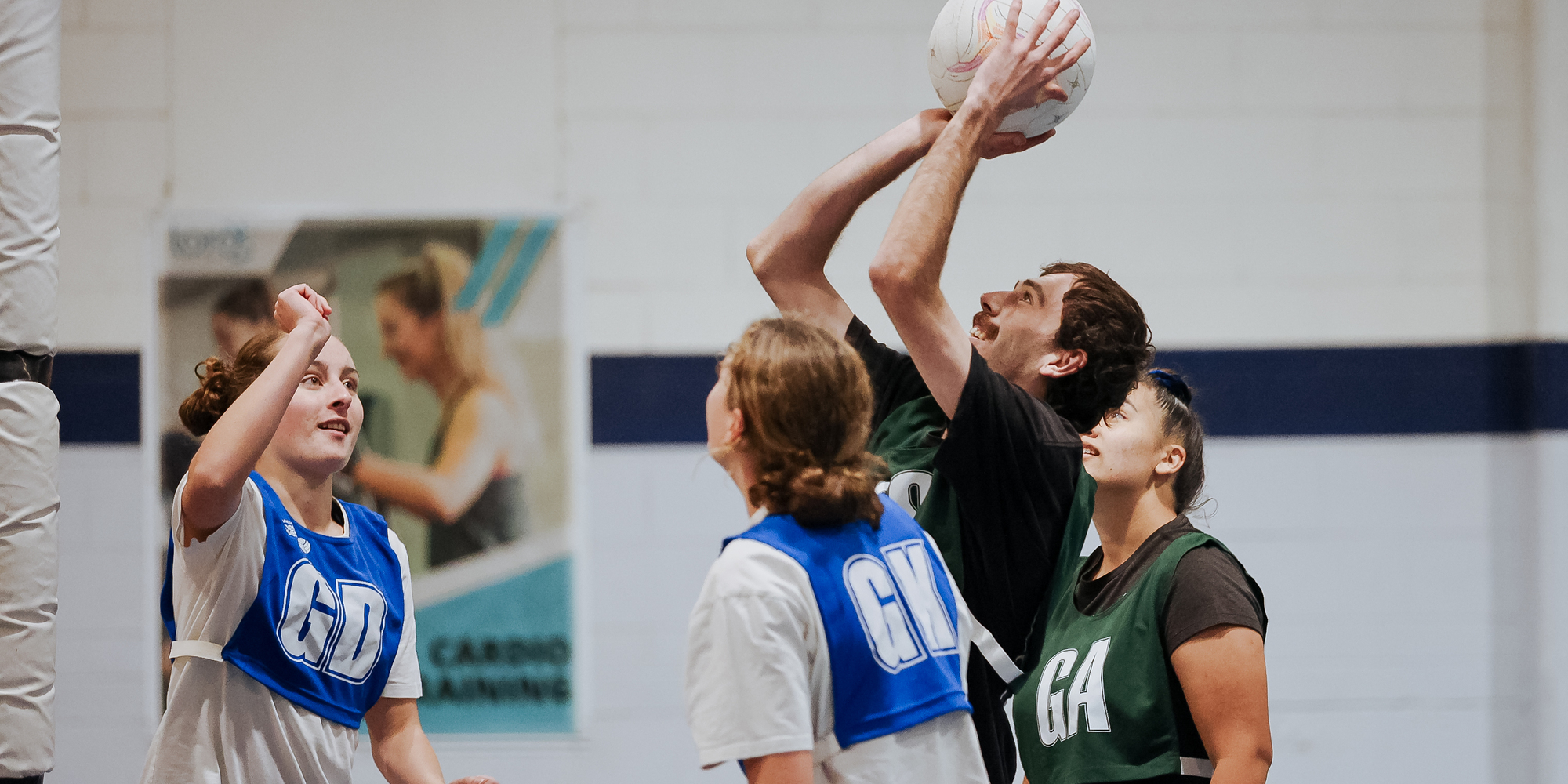 Netball court at Lords Recreation Centre