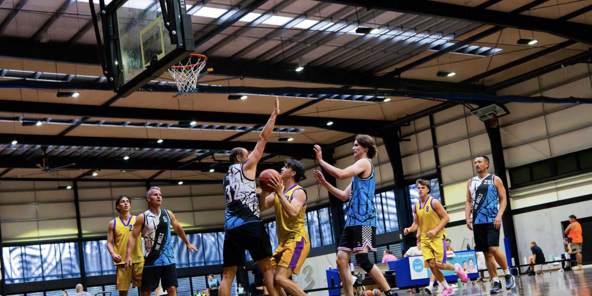 Basketball court at Frankston Basketball