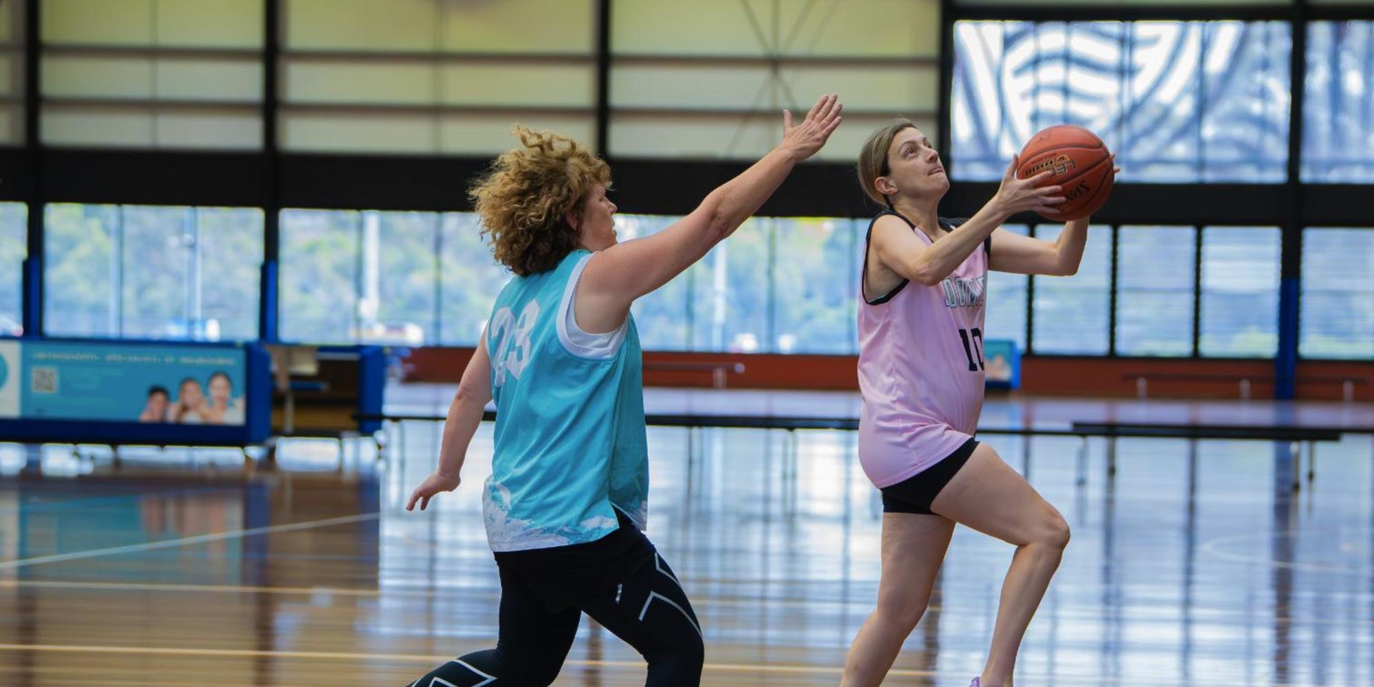 Basketball court at Frankston Basketball
