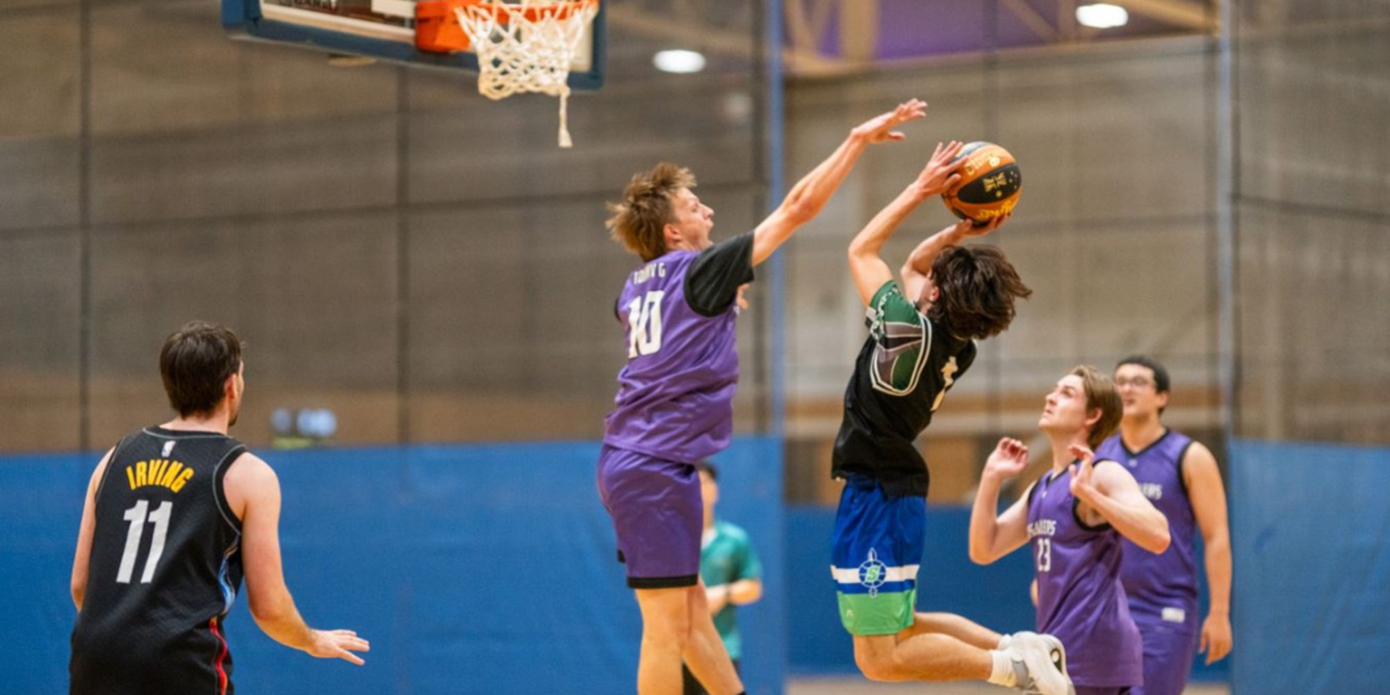 Basketball court at Cockburn ARC