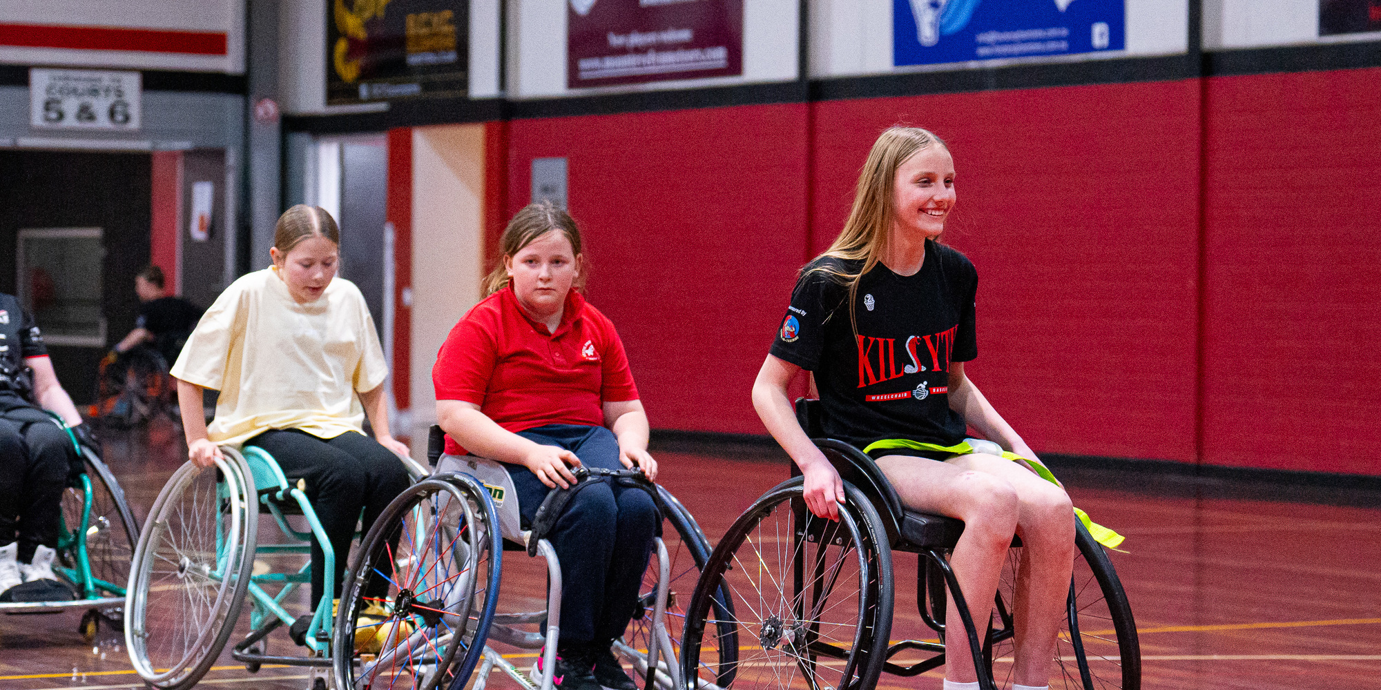 Basketball court at Kilsyth Basketball