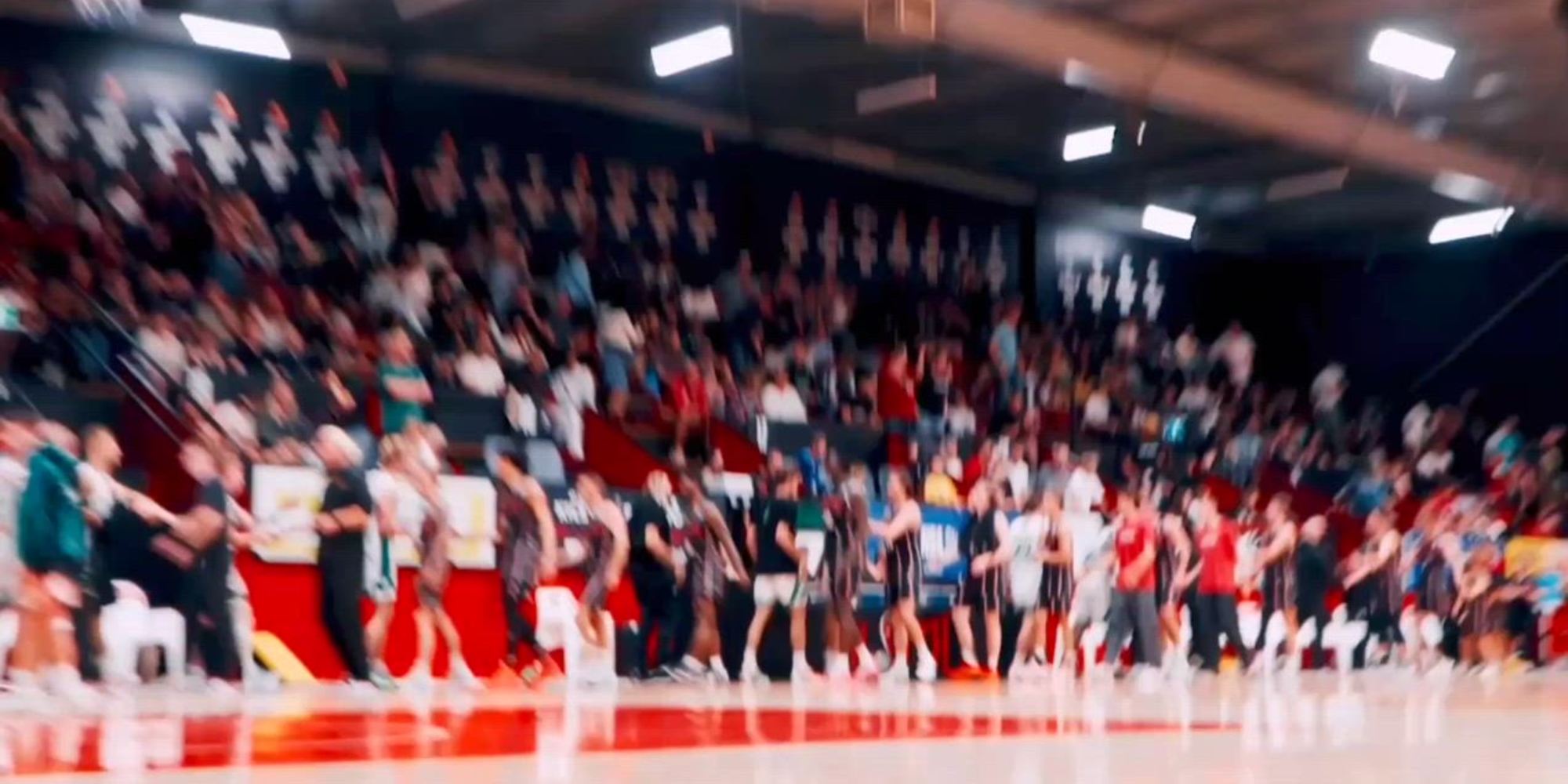 Basketball court at Kilsyth Basketball