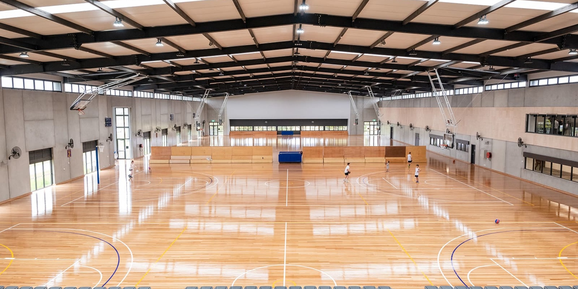 Basketball court at Altona Bay Basketball