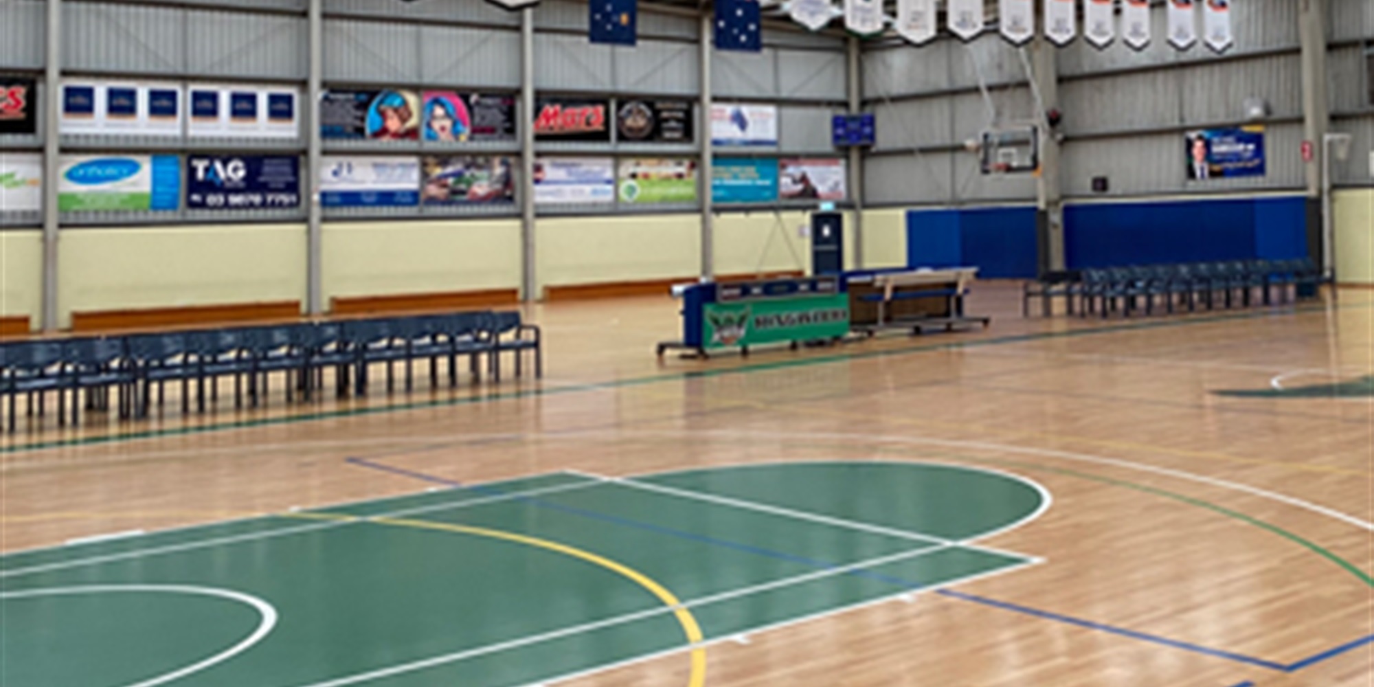 Basketball court at Ringwood Basketball