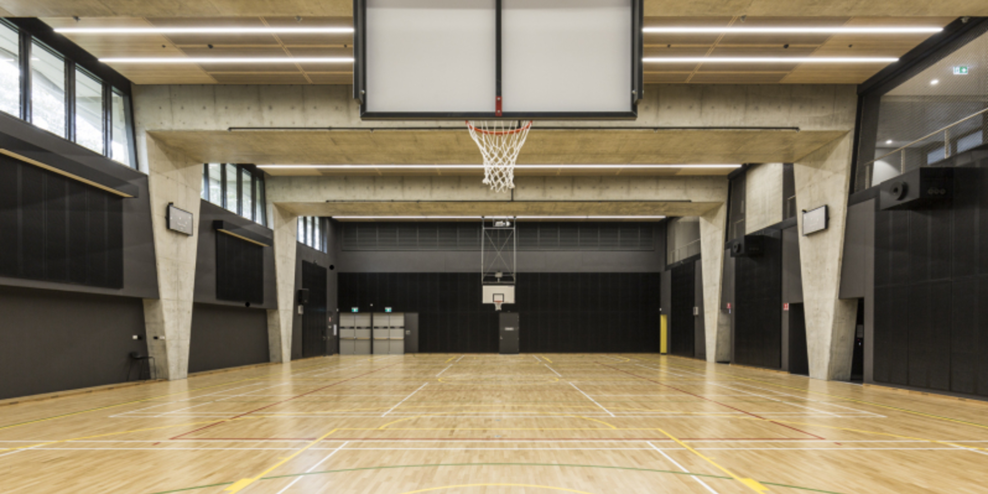 Basketball court at Inner Sydney High School