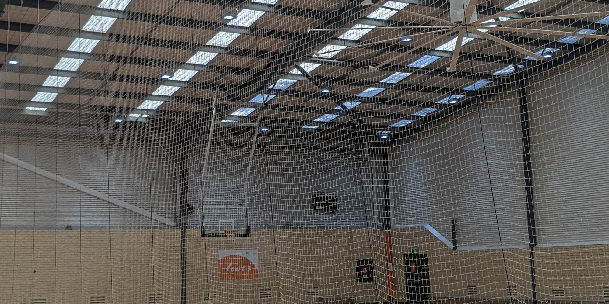 Basketball court at City of Joondalup Leisure Centre