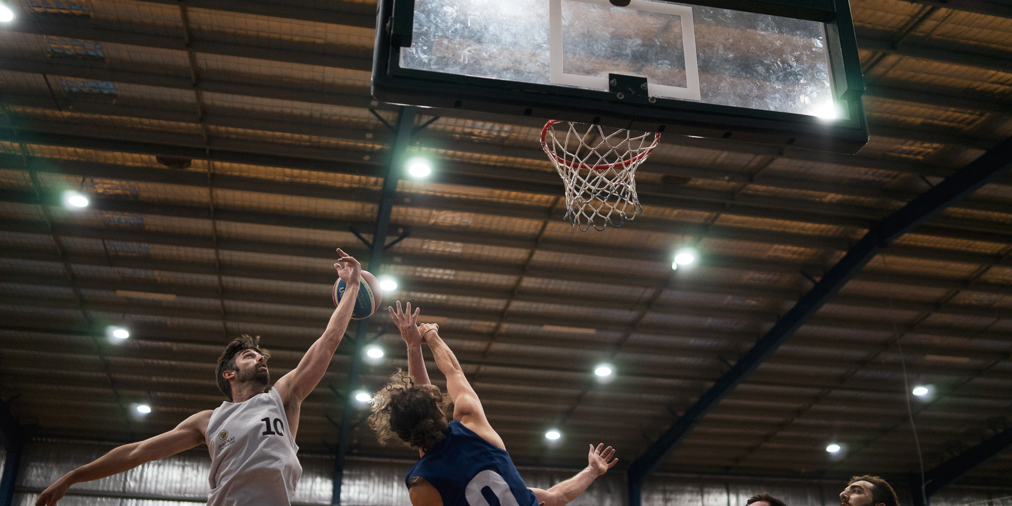Basketball court at Coburg Basketball