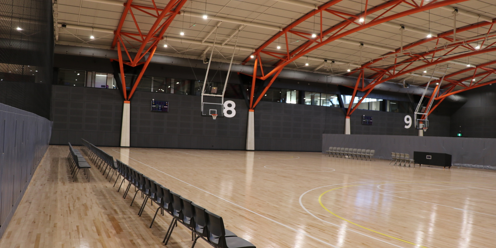 Basketball court at Knox Basketball
