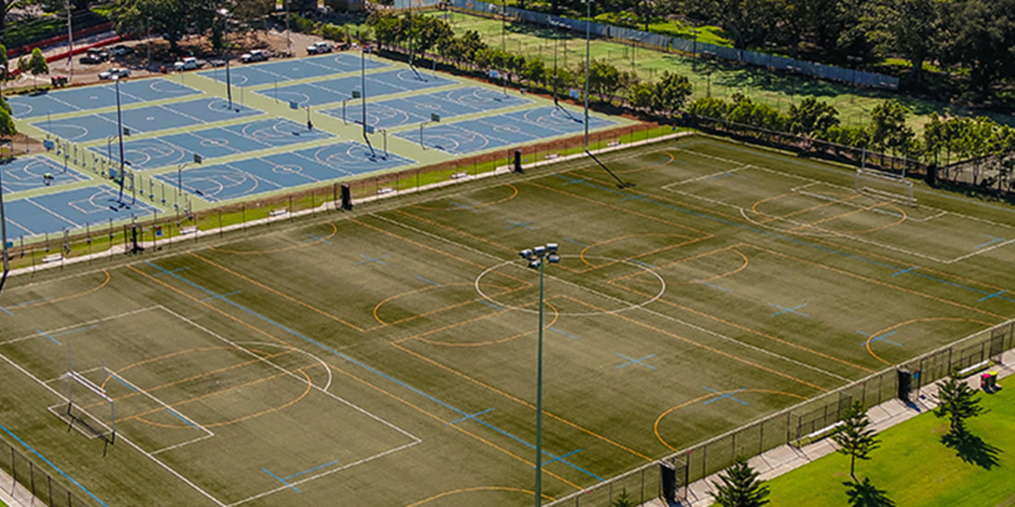 5-a-side court at Centennial Parklands Sports Centre