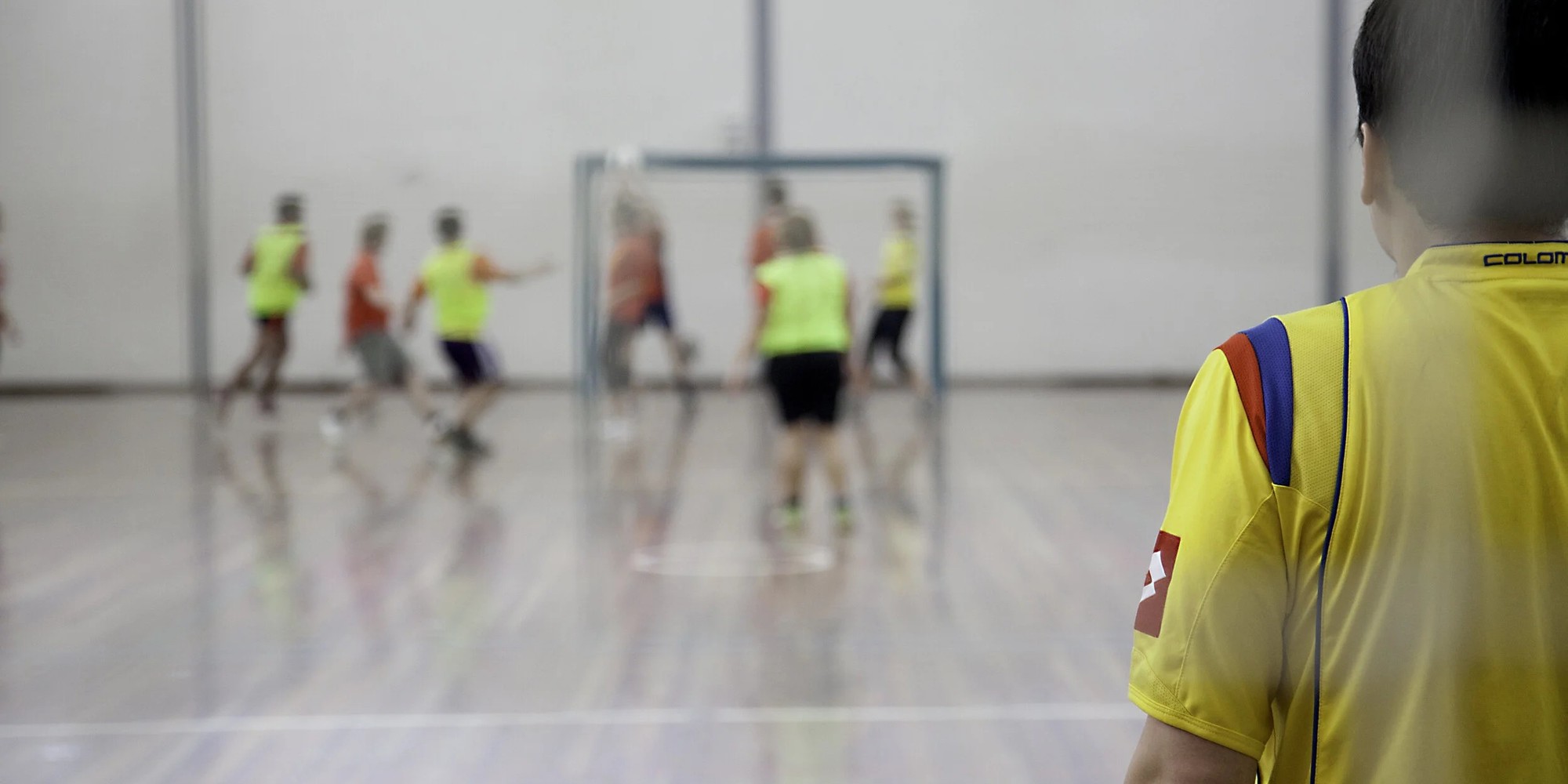 Basketball court at Carlton Baths