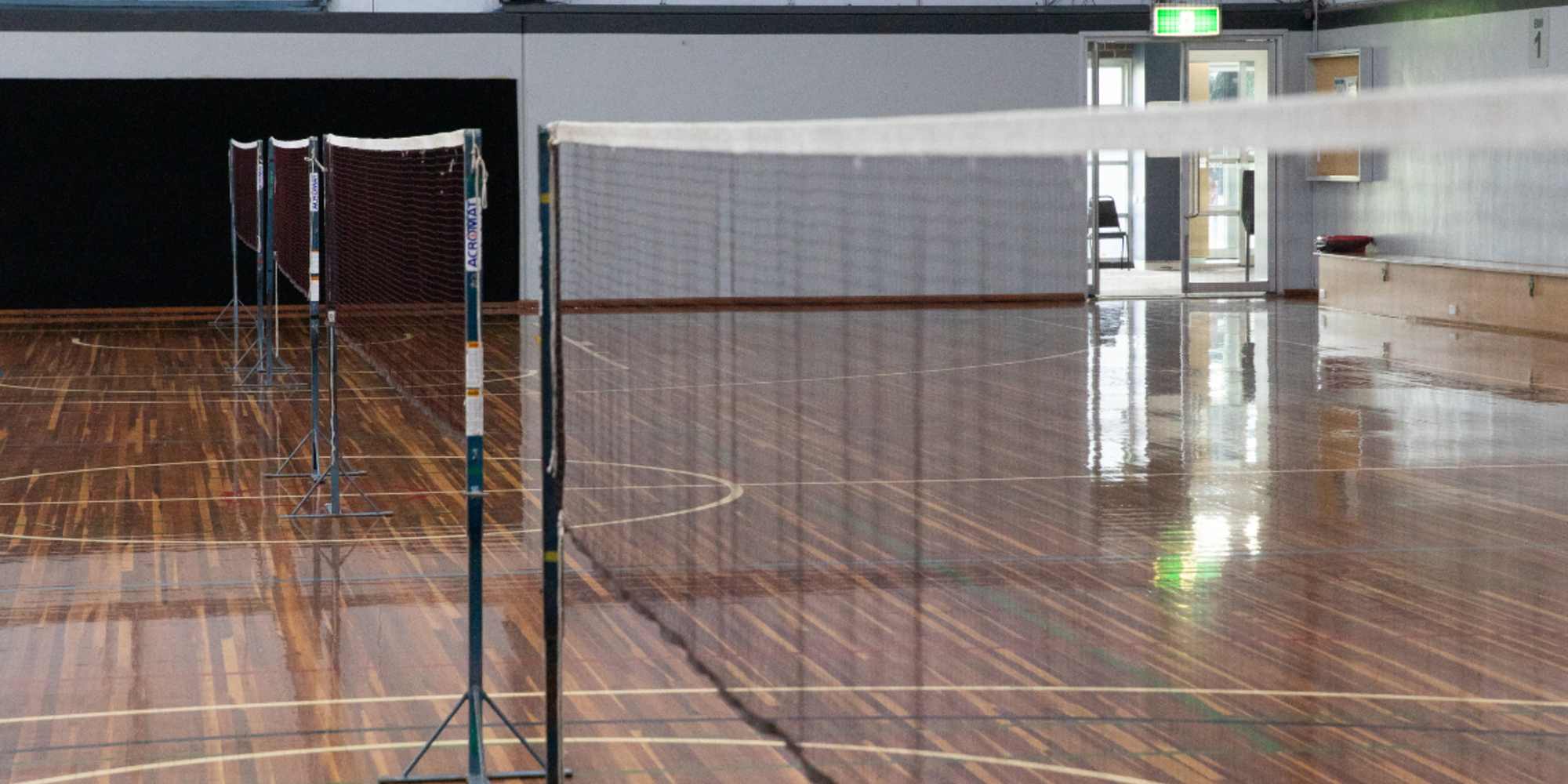 Basketball court at Doncaster Basketball