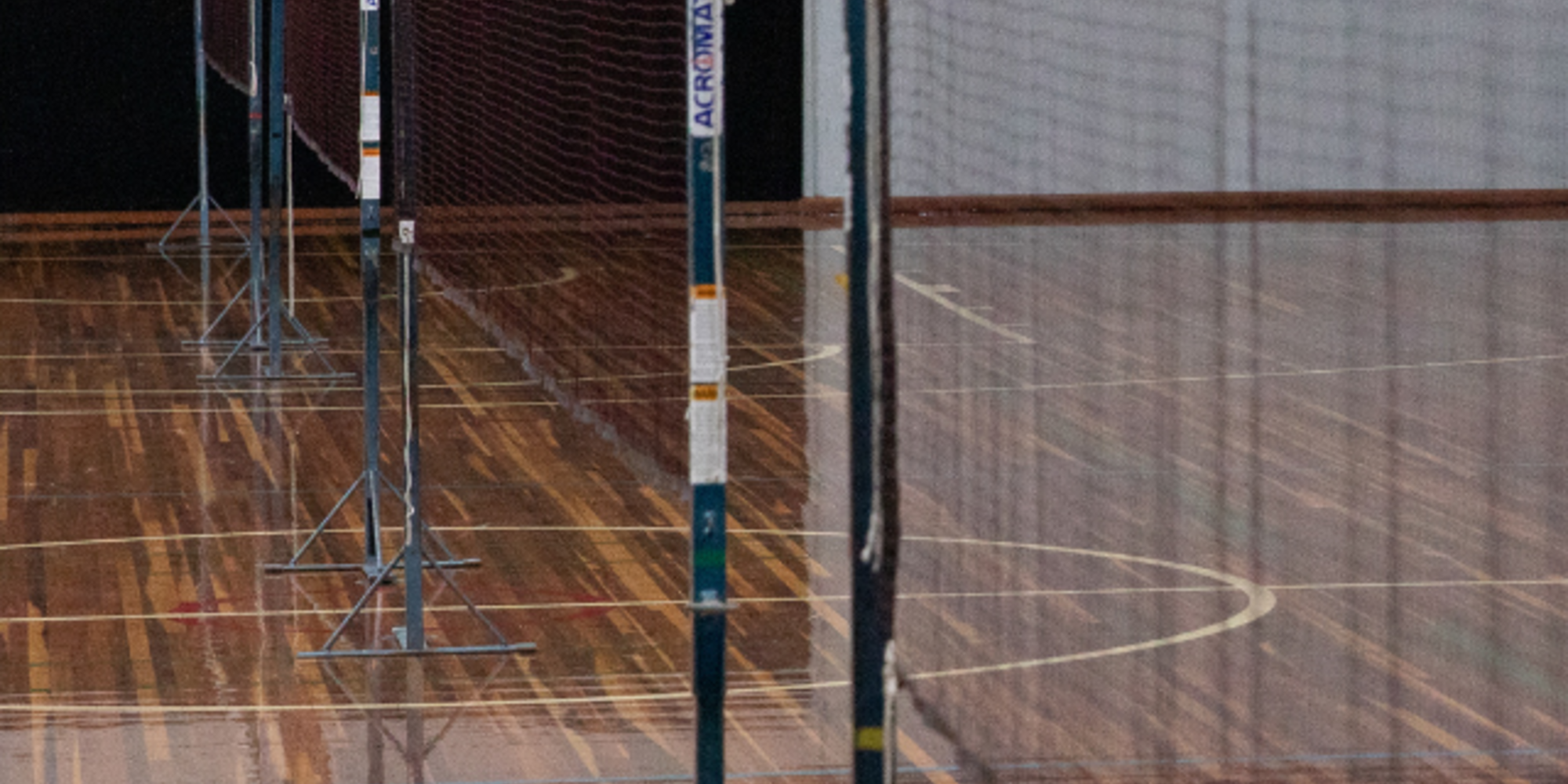 Basketball court at Doncaster Basketball