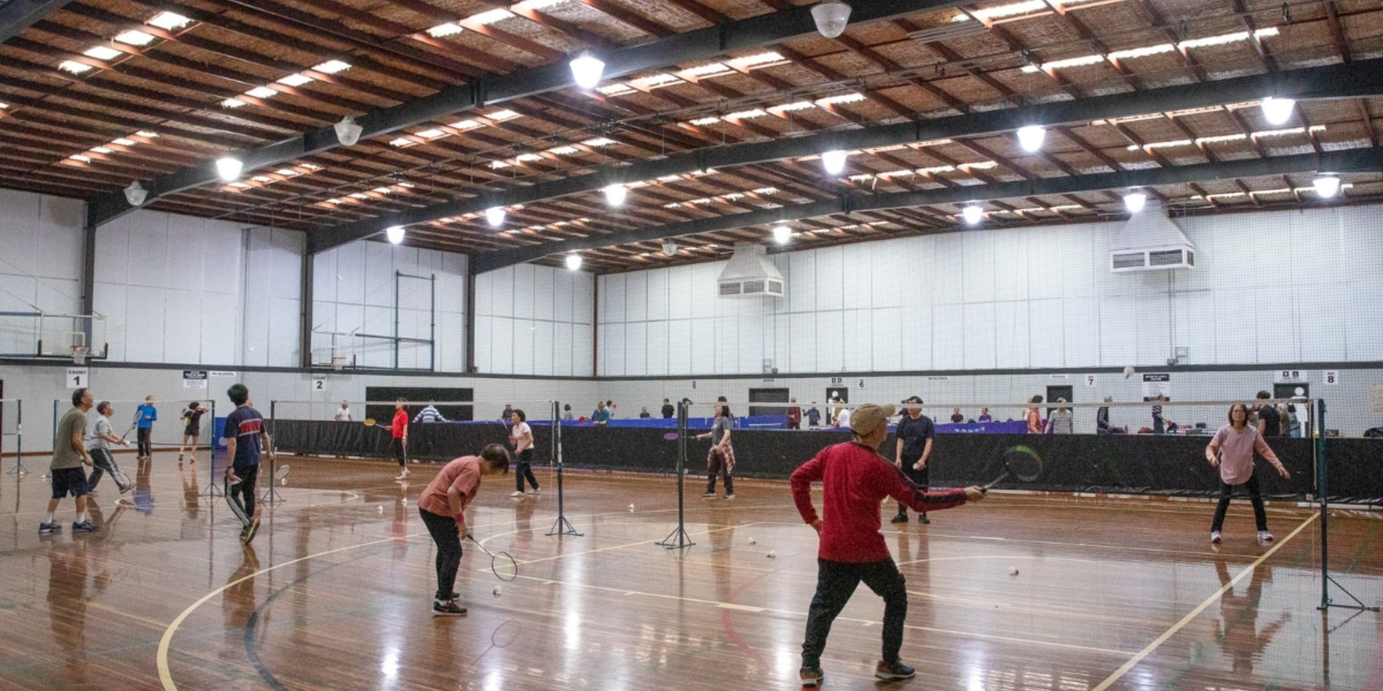 Basketball court at Doncaster Basketball