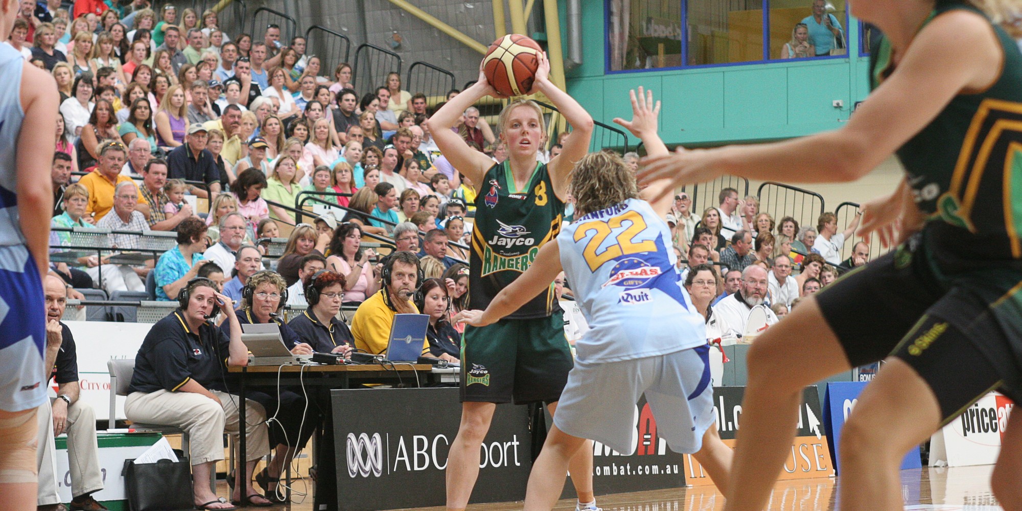 Basketball court at Dandenong Basketball