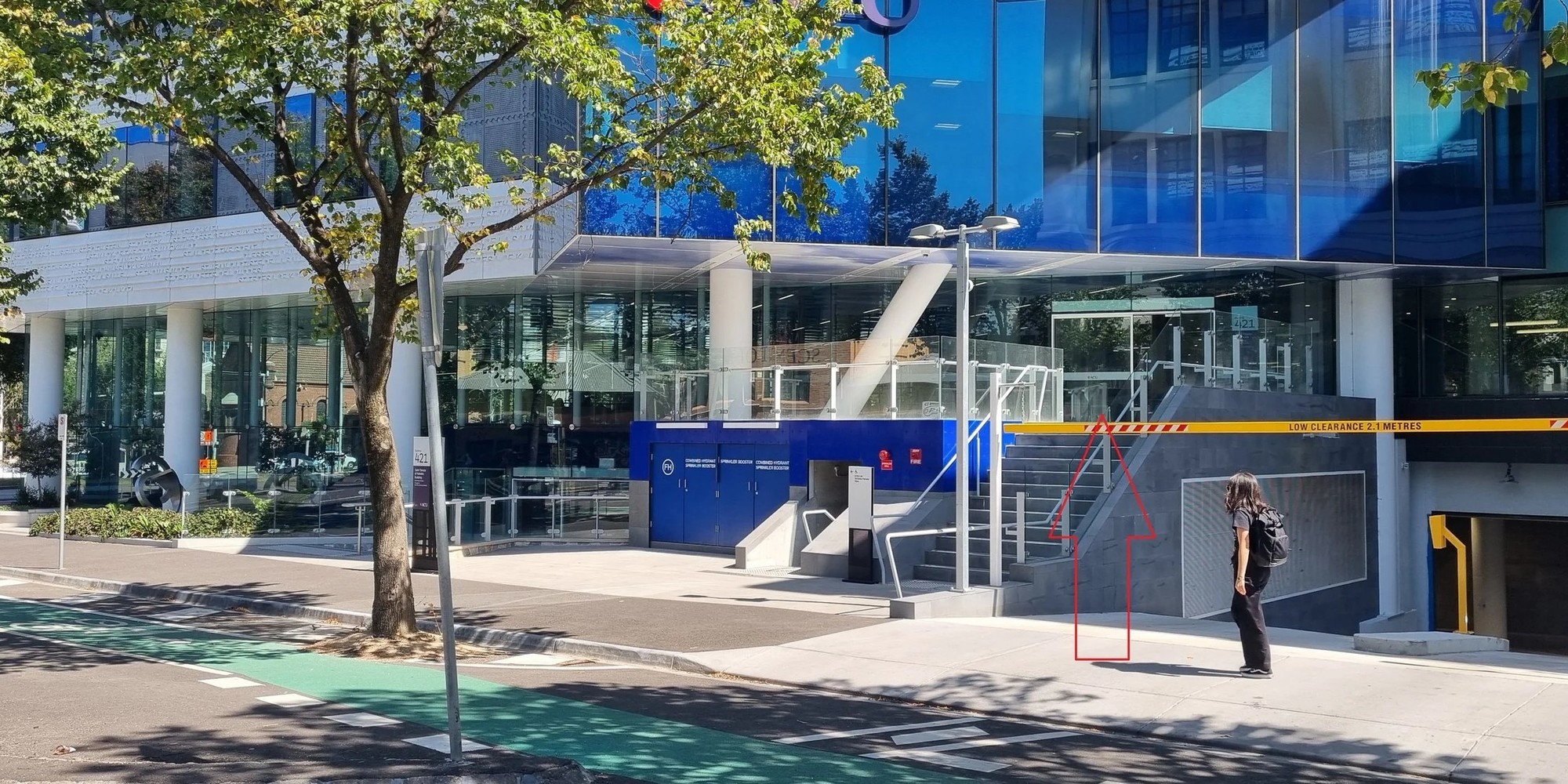 Futsal court at Australian Catholic University