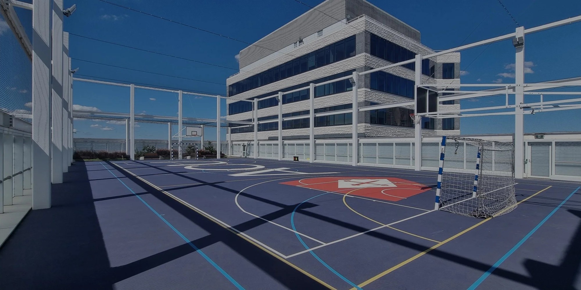 Futsal court at Australian Catholic University