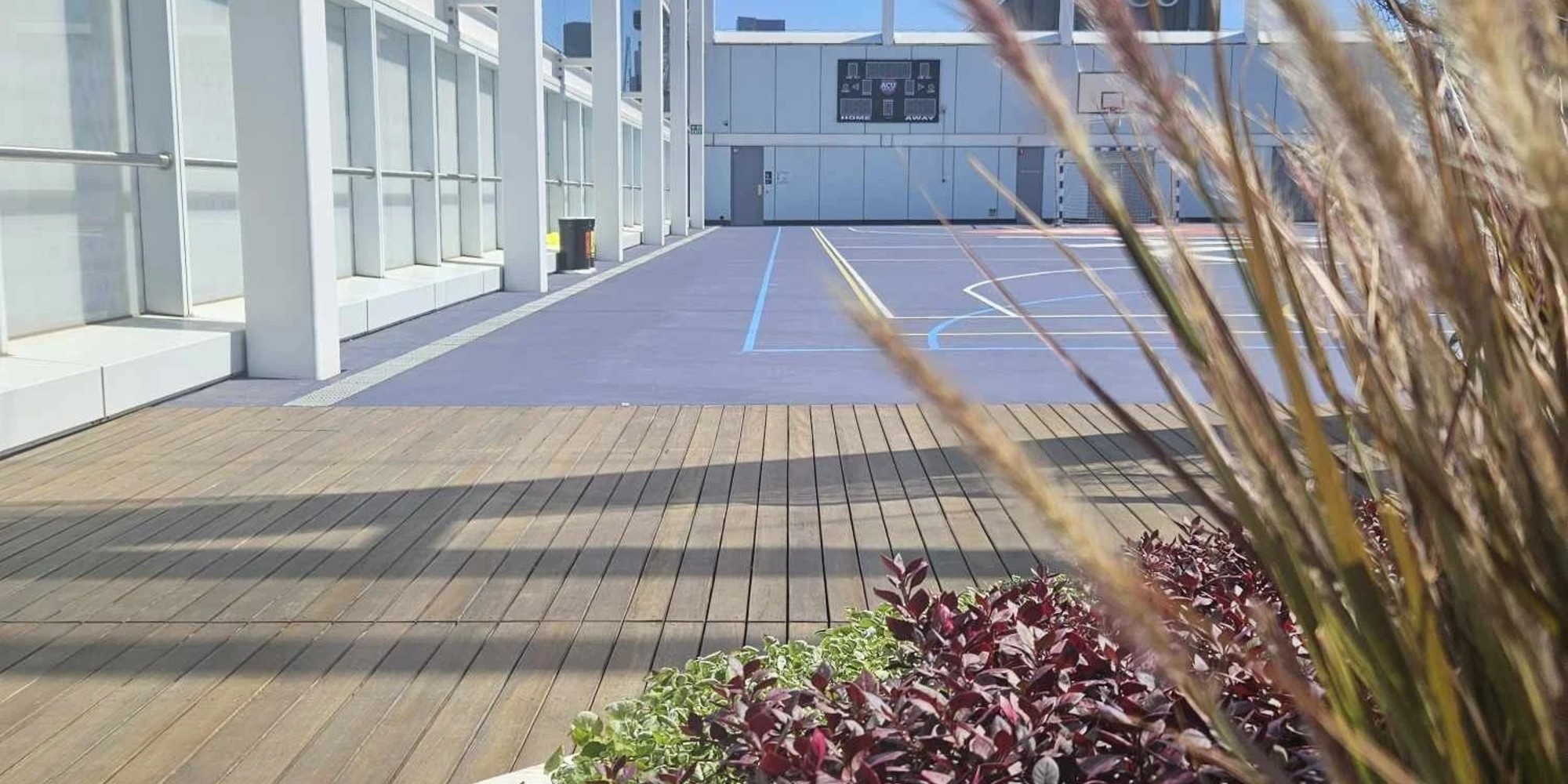 Futsal court at Australian Catholic University