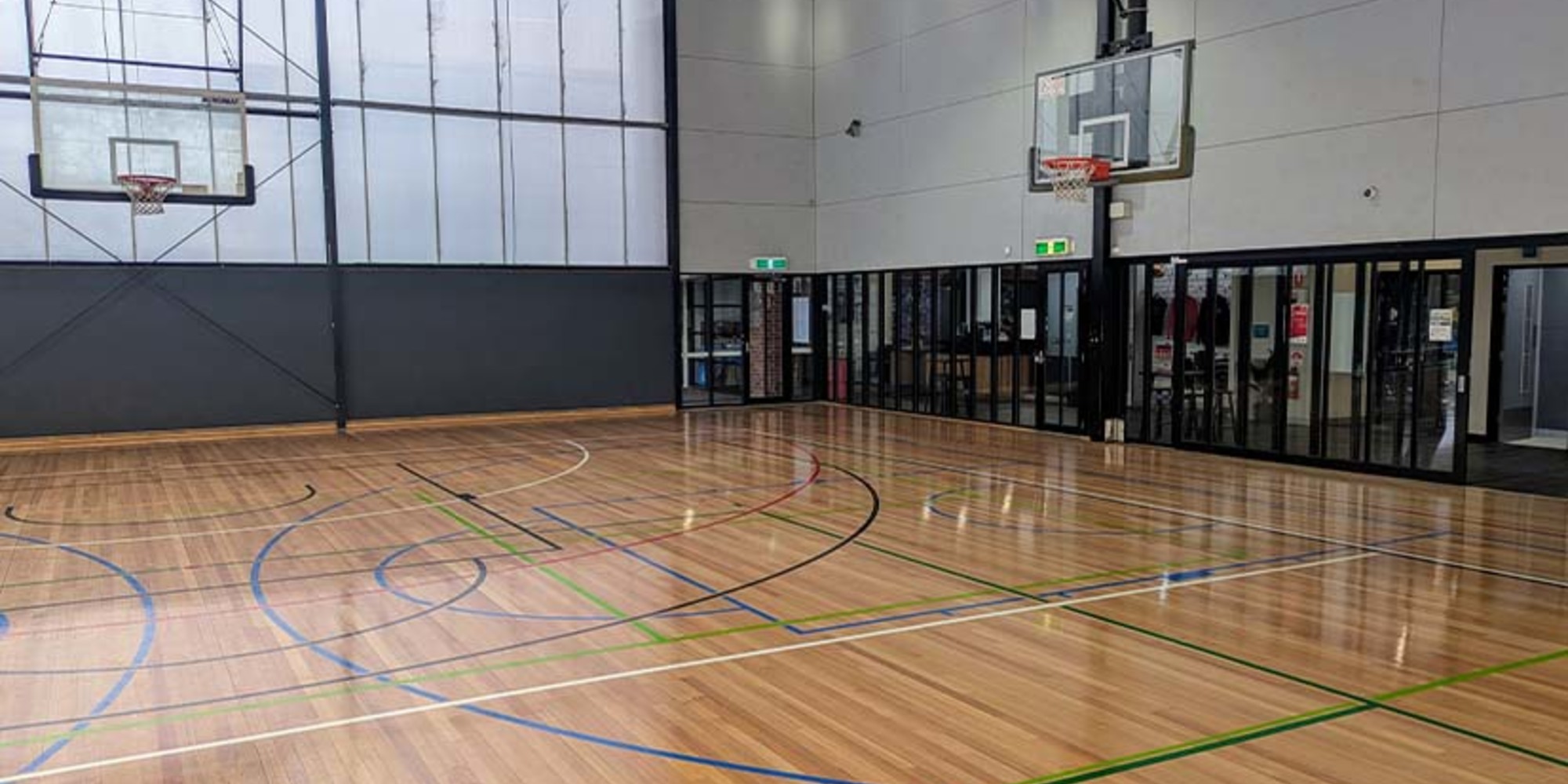 Basketball court at Basketball 613