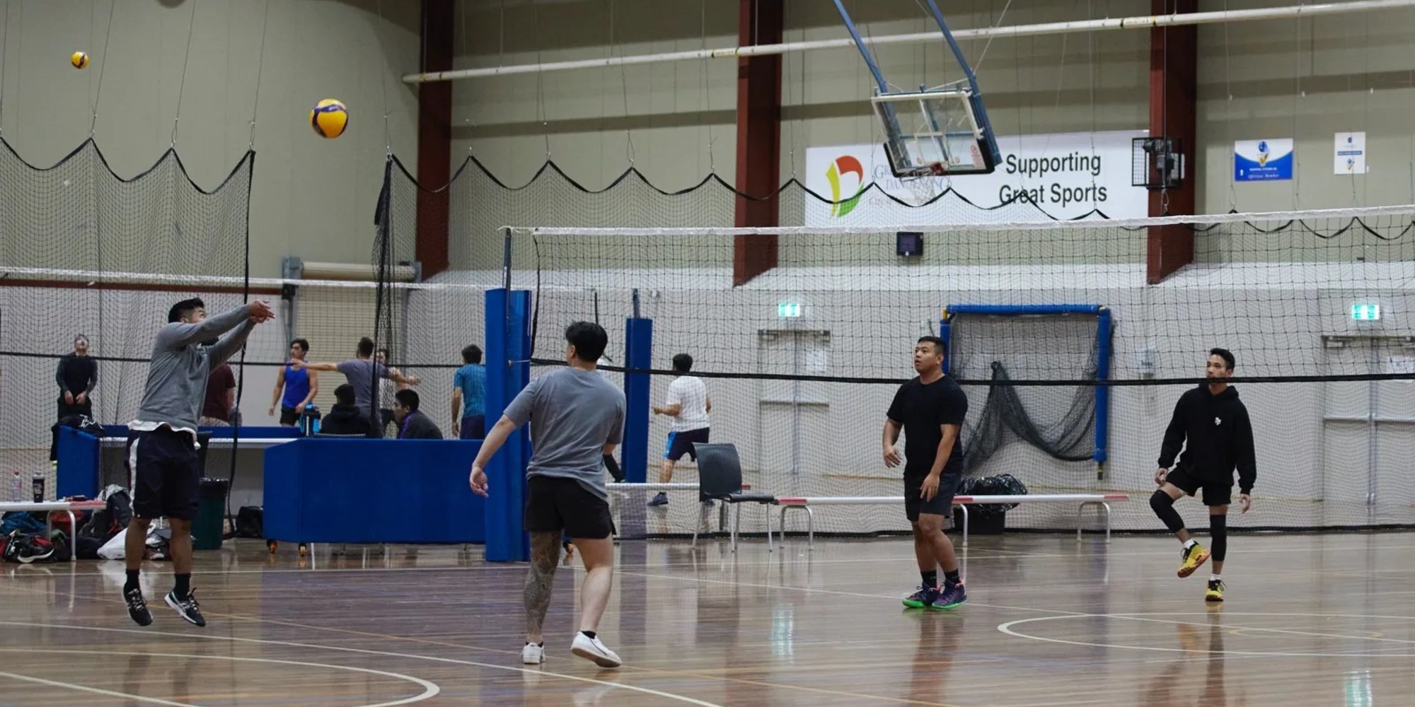 Basketball court at Bundha Sports Centre