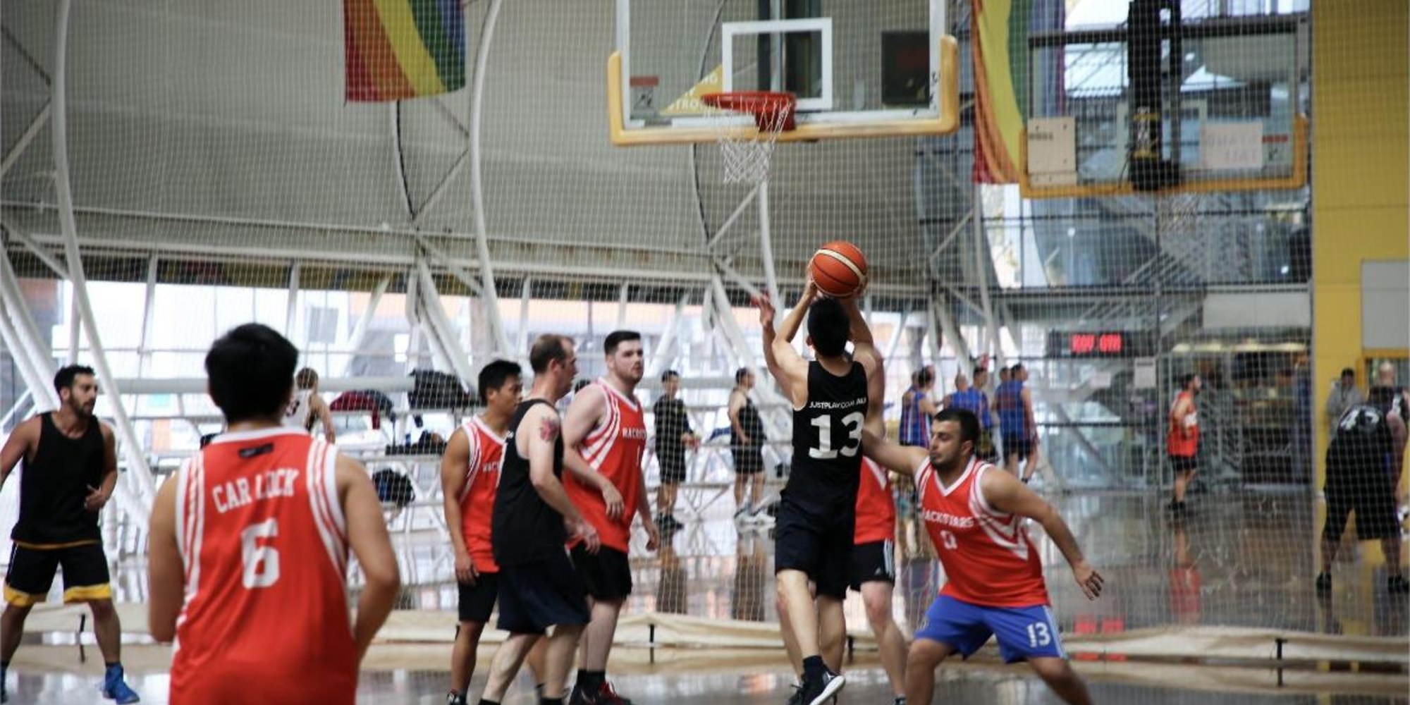 Basketball court at KGV Recreation Centre