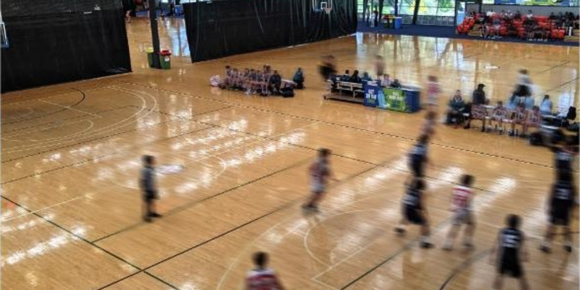 Basketball court at Perth Metro Basketball League